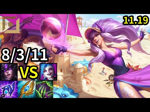 Syndra Bot vs Jinx - KR Master | Patch 11.19