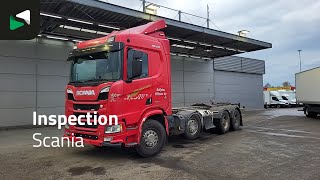 Ciężar&oacute;wka podwozie Scania R650 R 8X4 8x4 chassis Retarder Big-Axle semi Automatic Euro 6 | Obrazek 2 - Autoline