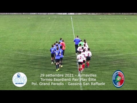 30/9/2021 Pol. Grand Paradis - Gassino San Raffaele (Torneo Esordienti Fair Play Èlite)