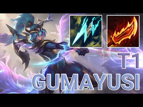 T1 Gumayusi Vayne ADC VS Samira | KR Master Patch 13.12