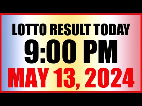 Lotto Result Today 9pm Draw May 13, 2024 Swertres Ez2 Pcso