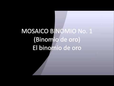 Mosaico binomio No  1