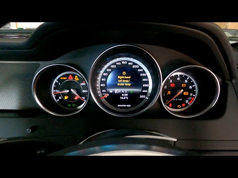 Mercedes Benz W204 Rear Tail Light Bulb Replacement