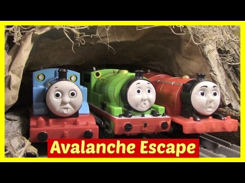 Thomas and Friends Accidents Will Happen Toy Trains Thomas the Tank Engine Episode Avalanche Escape Video