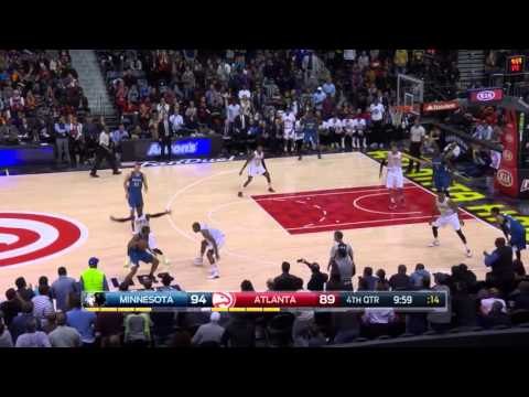 Nemanja Bjelica vs Atlanta Hawks 09.11.2015 (11Pts)
