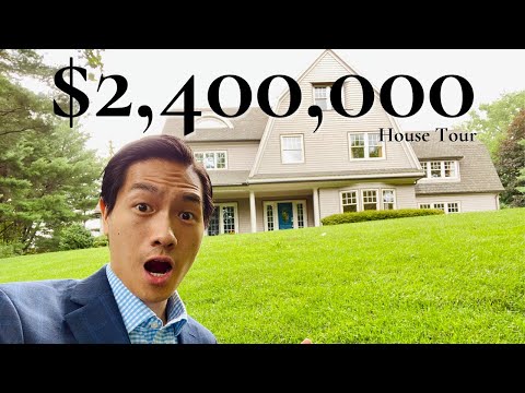 Inside a $2.4 MILLION DOLLAR home in a HISTORICAL town in Massachusetts!