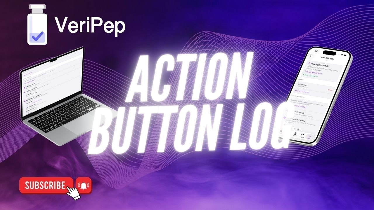 Log an Injection in Seconds with the Action Button