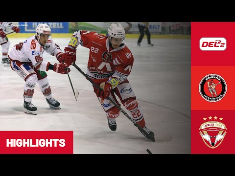 DEL2: Eispiraten Crimmitschau vs. Lausitzer Füchse | Highlights