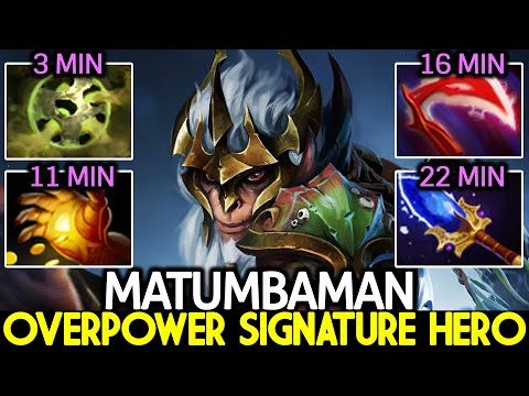MATUMBAMAN [Monkey King] Overpower Signature Hero VS TOPSON Mid Dota 2