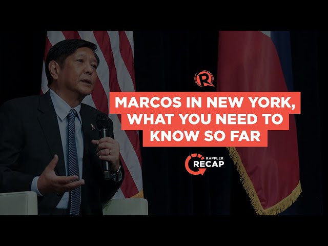 LIVE UPDATES: Marcos visits New York, addresses United Nations