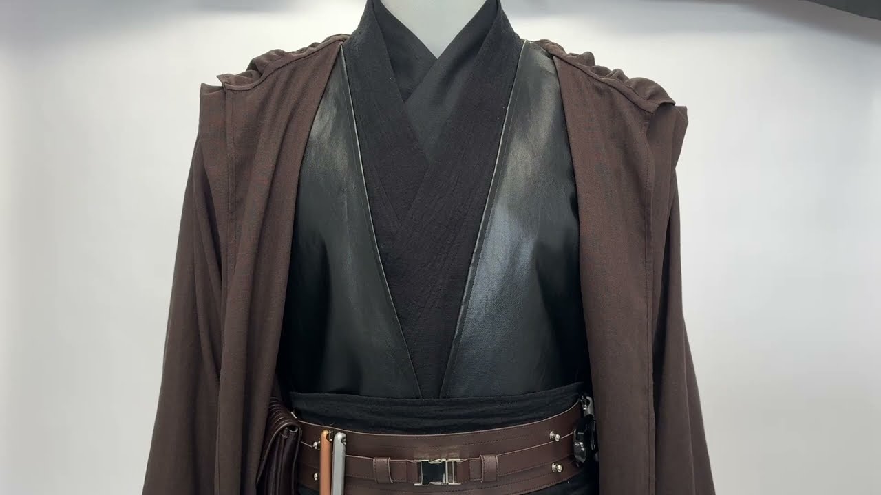 Revenge of the Sith/ Attack of the Clones Anakin Skywalker Darth Vader Cosplay Costume Upgraded