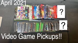 Retro Video Game Pickups April 2021 Part 2 - Amazing PS1 Finds!