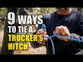 9 Ways To Tie A Truckers Hitch How To Tie A Trucker S Hitch