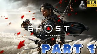 Ghost of Tsushima Director’s Cut [PS5] Part 1 | The Samurai’s Journey Begins ⚔️🌸