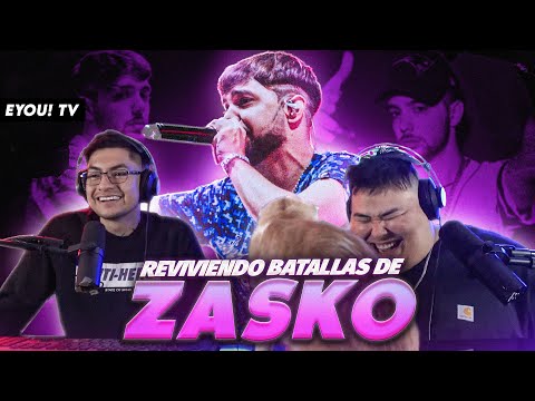 REVIVIENDO BATALLAS DE ZASKO -  EYOU TV -  Jony Beltran  Damian Y TORONJO