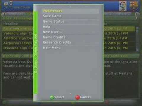 LFP Manager 2004 Xbox