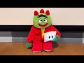 Jazwares 2013 Yo Gabba Gabba Nighttime Glow Brobee Musical Plush Toy