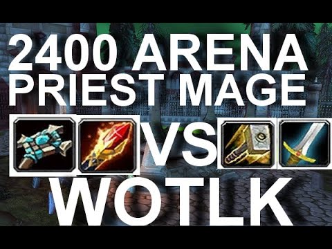 Shadow priest frost mage shatter 2v2 wotlk on warmane