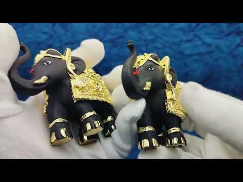 Statue of Elephant Gajaraj Set Of 2 Figurine video