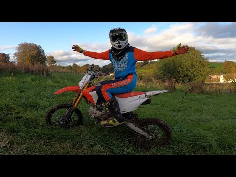 Back on the WPB 140 PITBIKE!