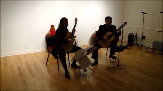 Sones y Flores, by Eduardo Martin & Walfrido Dominguez. Ignacio Barcia and Edel Munoz, Guitars