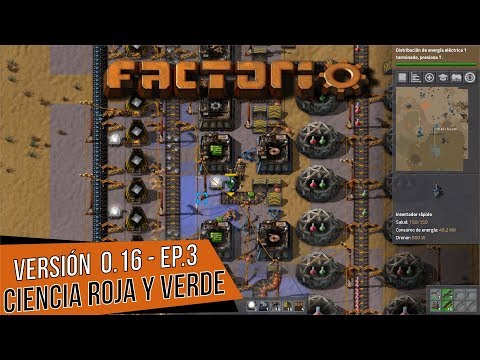 FACTORIO 0.16 Gameplay español // EP. 3 - CIENCIA ROJA Y VERDE