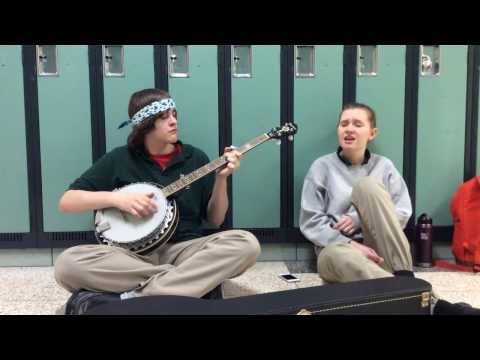 Counting Stars by OneRepublic -Banjo Cover (Yolo In the Hallways)