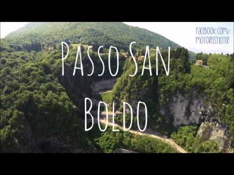 Passo San Boldo = Hard fun - Arial Footage - Best Roads of Italy