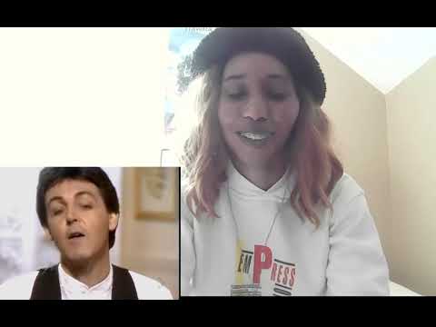 Ebony and Ivory Reaction Paul McCartney featuring Stevie Wonder (80s CHEESE?!?) | Empress Reacts