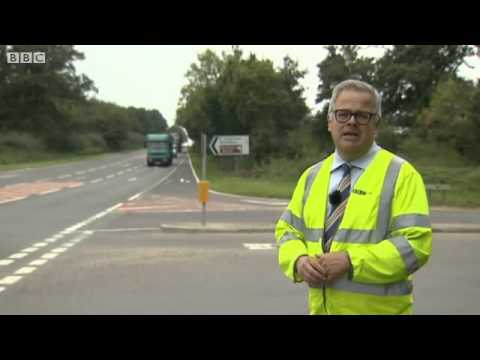 BBC News   David Holmes  Head cam footage of motorcyclist's fatal crash