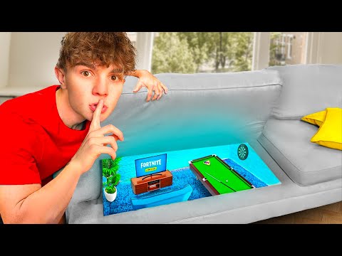 HO COSTRUITO UNA STANZA SEGRETA NEL MIO DIVANO!