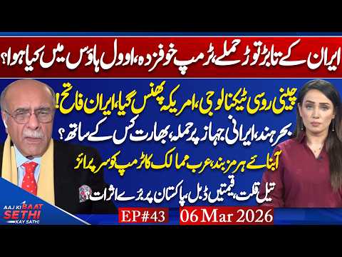 Iran War Escalates: Is Trump’s Strategy Failing? Can Gulf States Stop War? Impact on Pak?Najam Sethi