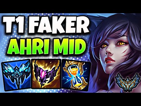 T1 Faker Ahri MID vs Cassiopeia - Korea Challenger Patch 13.8 ✅