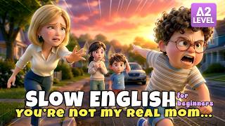 You’re Not My Real Mom... | Easy English Story Compilation (A1–A2)