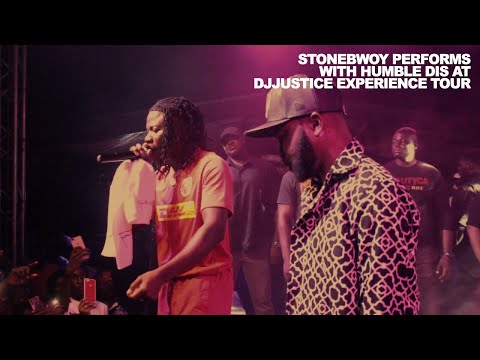 Stonebwoy Performs with HumBle Dis at Dj Justice Experience Tour