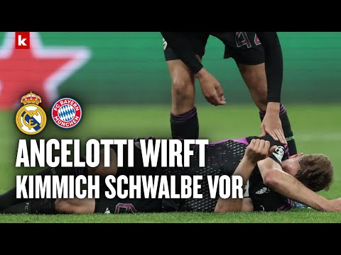Video Thumbnail: Ancelotti: Wenn Bayern über Abseits redet, reden wir über Kimmich | Real - FC Bayern 2:1