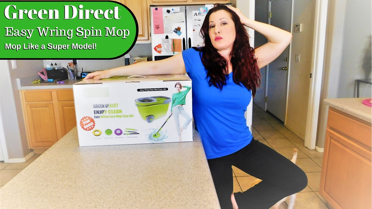 HOW TO USE GREEN DIRECT SPIN MOP I Tutorial and Review