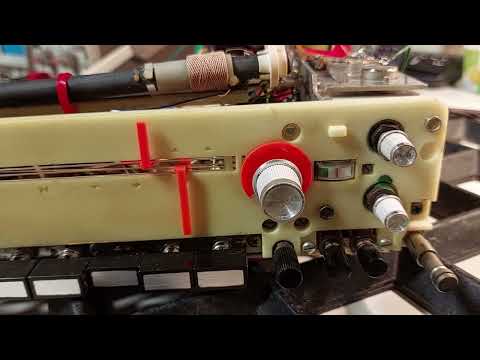 Schaub-Lorenz Touring T70 Luxus in der Werstatt. Mittelwelle Lyca Radio