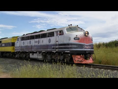 SSR Streamlined EMD Diesel Locomotives B61 & GM10 (26/11/2017) - PoathTV Australian Trains