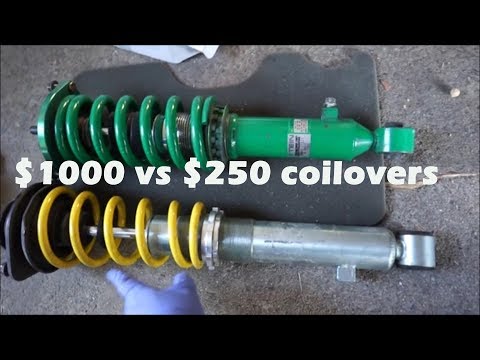 $1000 vs $250 Coilovers! Tein Super Street vs FK Street Coilovers initial review