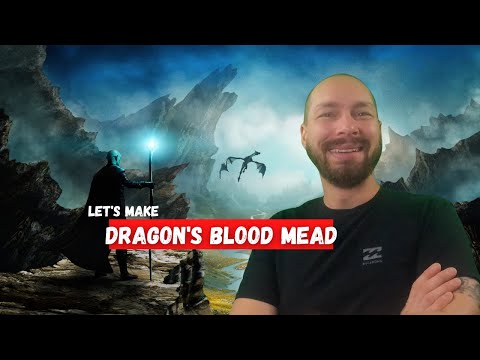 Let's Make Dragons Blood Mead - A Berry Medley Melomel.