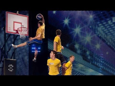 The Fantastic Basketball Acrobats!