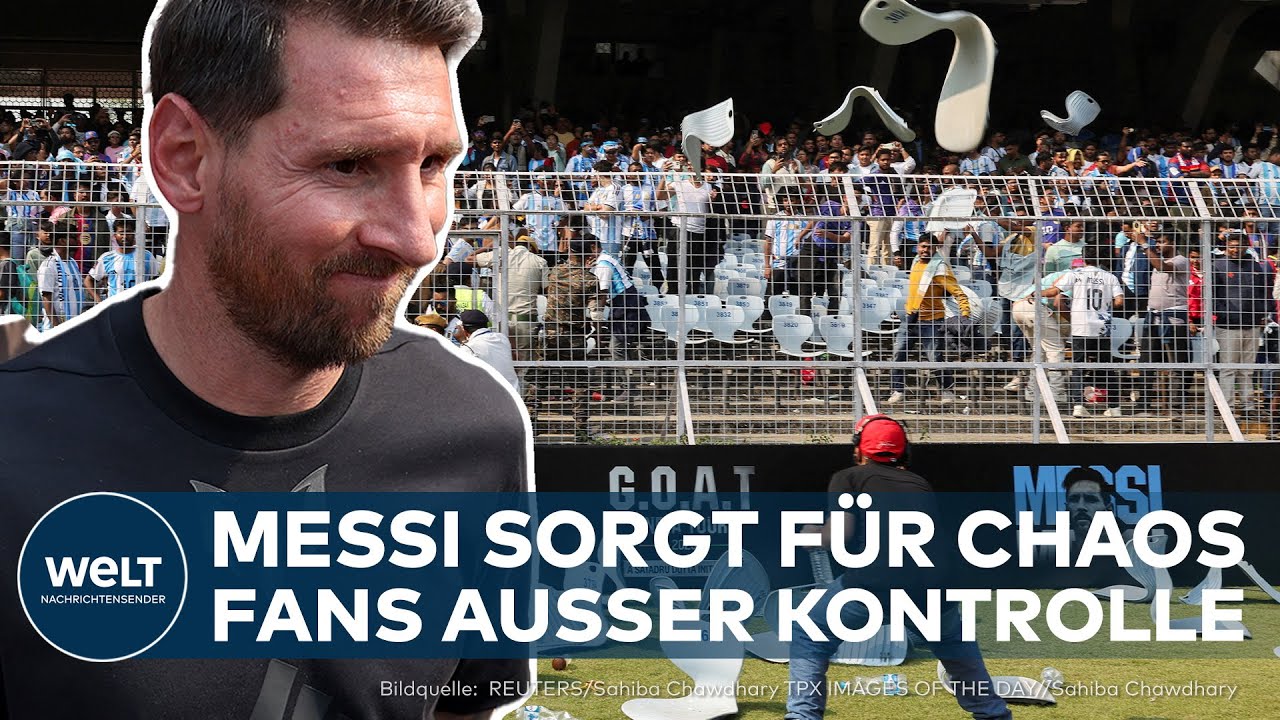 INDIEN: Hohe Ticketpreise, große Wut - Fußballstar Lionel Messi sorgt für Chaos in Kalkutta