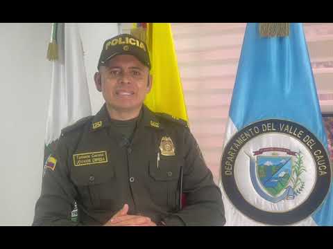Declaración del Comandante de Policía Valle sobre el hallazgo de un cuerp0 en una calle de Guacari