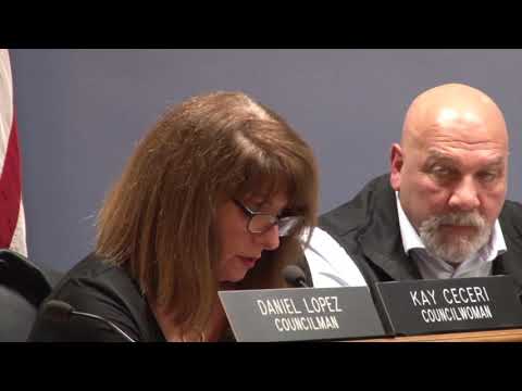 2020: February 26th  Meeting of Mayor and Council