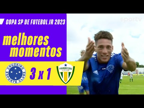Gols e lances de Cruzeiro x Parauapebas