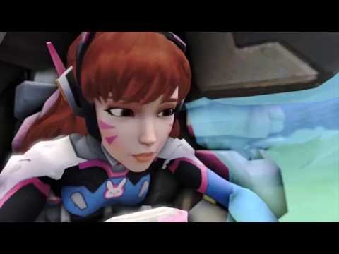 DVA Gets Stuck (Overwatch Animation)