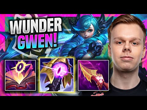 WUNDER TRAINING SOME GWEN TOP! - G2 Wunder Plays Gwen TOP vs Ornn! Season 11