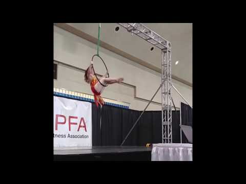 CPFA Aerial Hoop Competition 1st Runner Up - Kerosene