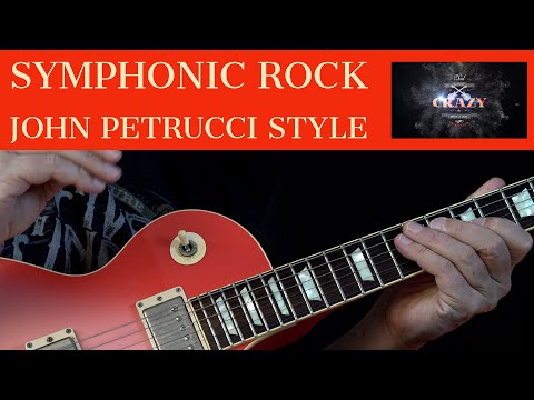 Symphonic Rock ( John Petrucci Style ) - Guitar Masterclass